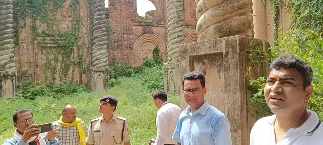 पर्यटन सचिव अभय कुमार सिंह ने विभागीय टीम के साथ राजनगर, मधुबनी का किया निरीक्षण