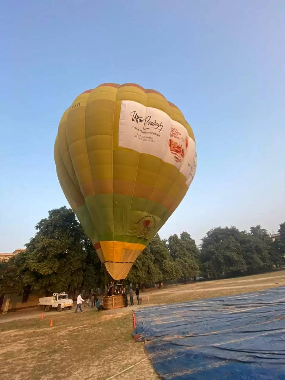 Varanasi Balloon Festival: आसमान से देखें काशी का नजारा, वाराणसी में शुरू हुआ हॉट एयर बैलून फेस्टिवल