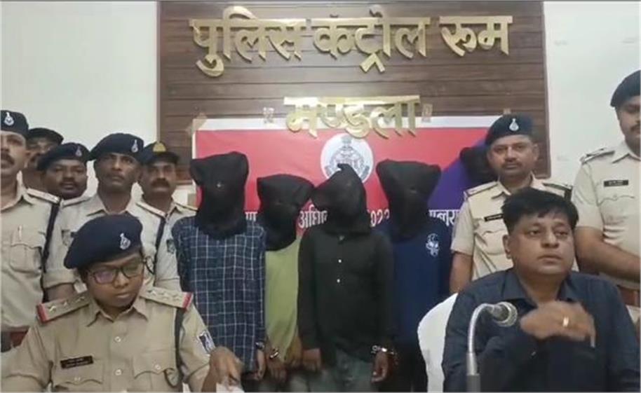 तंत्र-मंत्र से पैसा कमाने फांसी से लटकाकर युवक की हत्या, पुलिस ने तांत्रिक सहित पांच आरोपियों को किया गिरफ्तार..