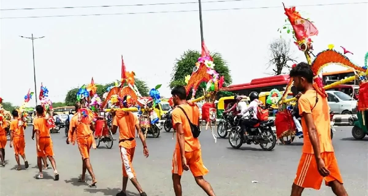 कांवड़ यात्रा के लिए दिल्ली-मेरठ रूट पर इन गाड़ियों की एंट्री पर लगेगी रोक