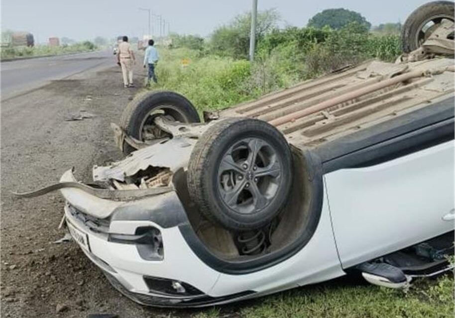 गुना में सड़क हादसे में सुप्रीम कोर्ट के न्यायमूर्ति के भाई सहित तीन लोग घायल