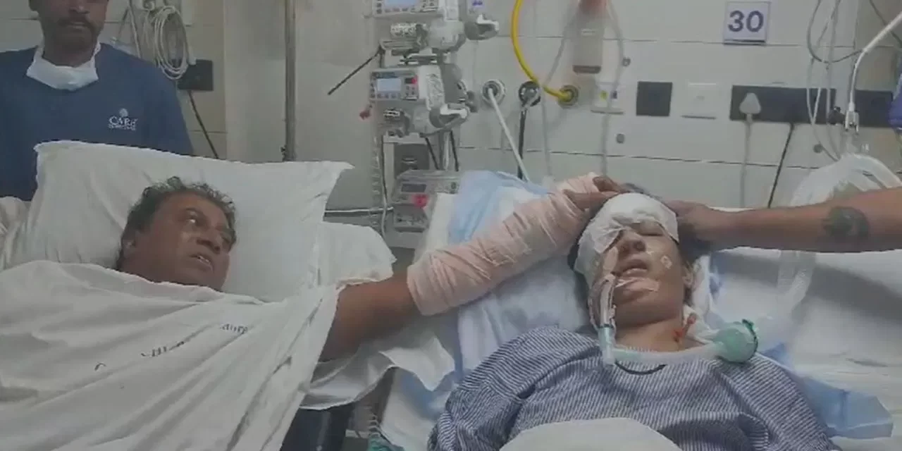 इंदौर: ICU में पत्नी की टूट रही थी सांस… वहीं पति भी था भर्ती, मांग में सिंदूर भर कर दी अंतिम विदाई; रुला देगी कहानी