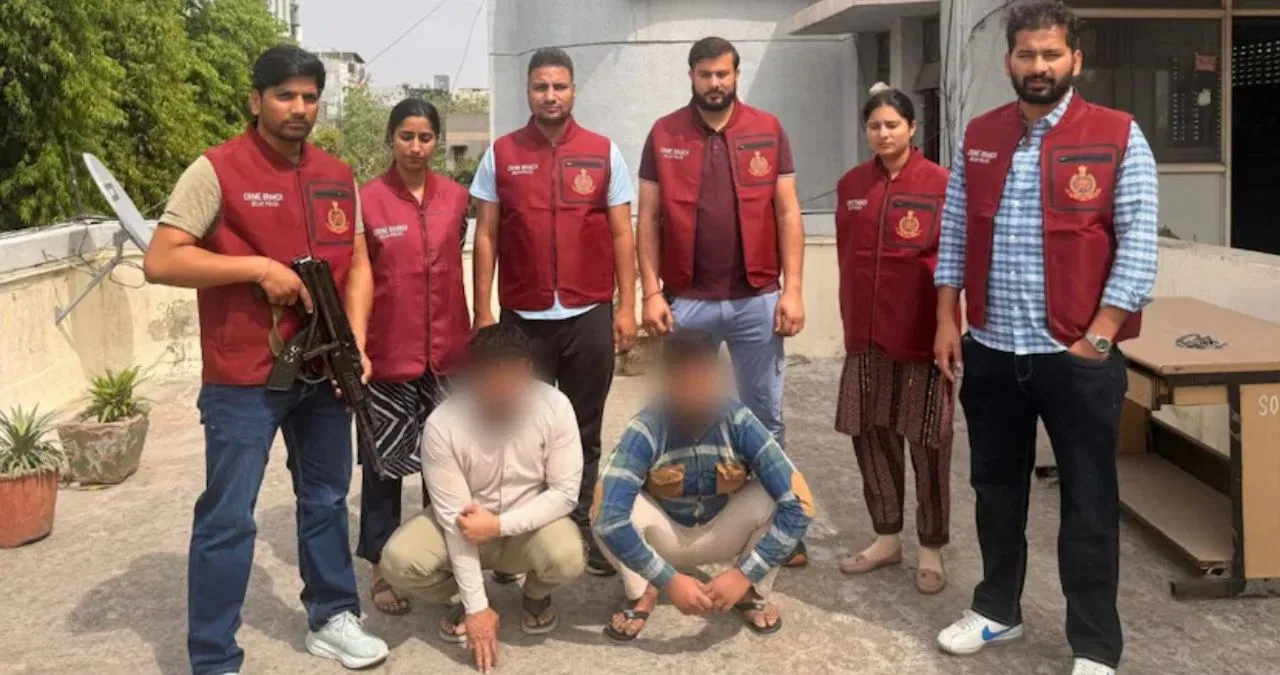 Delhi Crime Branch Action: दिल्ली में आतंकी मॉड्यूल का भंडाफोड़! पाकिस्तान से जुड़े 2 हथियार तस्कर गिरफ्तार, बड़ी साजिश नाकाम Delhi Crime Branch Action: दिल्ली में आतंकी मॉड्यूल का भंडाफोड़! पाकिस्तान से जुड़े 2 हथियार तस्कर गिरफ्तार, बड़ी साजिश नाकाम